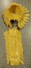 1975 Marx Johnny West JWA Geronimo Yellow Head Dress w/Tail Nice Cond