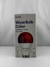 Wyze Smart- Bulb - 16 Million Colors- 1100 Lumen WiFi RGBWorks W/Alexa