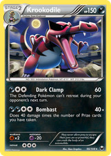 Krookodile 66/108 non-holo Rare Dark Explorers Pokemon MP