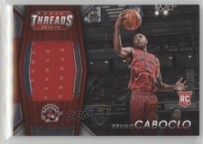 2014-15 Panini Threads Rookie Jumbo Materials 136/199 Bruno Caboclo #18 3c7