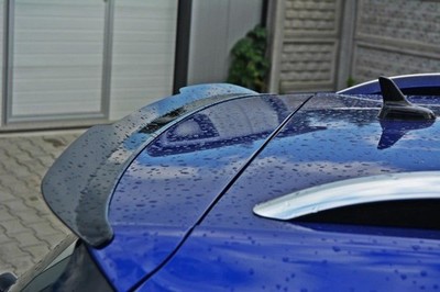 Maxton Design Heckspoiler Lippe passend für VW Golf Variant Mk7 schwarz Hochglan