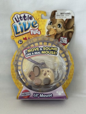 #ad Little Live Pets Moves amp; Sound Like Real Mouse Lil Mouse New $35.99