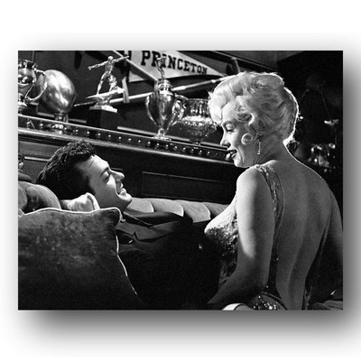 Marilyn Monroe Tony Curtis Photo 8x10 Some Like It Hot 1959 Comedy Film Scene-2
