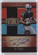 2023 Panini Legacy Futures Ruby 9/100 Tre Tucker #FDA-30 Dual Patch Auto 0w7p