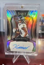 2023 Panini Select -Rookie Signatures Keaton Mitchell #RSI-KMI Silver Prizm /399
