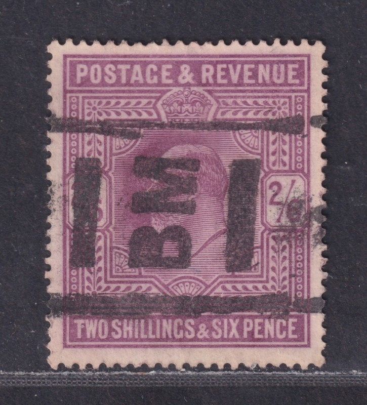 Great Britain SG 262 Used 1902 2s6d Dull Purple Edward VII