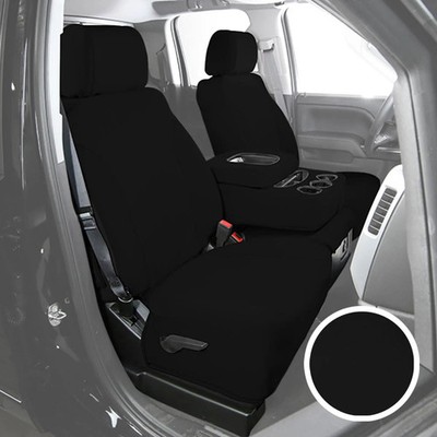 For Buick Encore 13-22 Saddleman NeoSupreme 2nd Row Black Custom Seat Covers