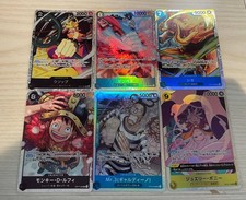 One Piece SR Card Assortment, Collectible, Damaged Condition