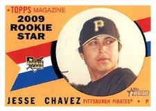 2009 Topps Heritage #145 Jesse Chavez