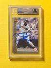1997 PACIFIC DARRYL STRAWBERRY #161 SIGNED AUTO CARD BECKETT AUTHENTIC YANKEES