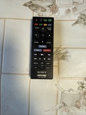 Sony RMT-B128P Remote Control Blu-ray DVD Player Netflix Used Untested