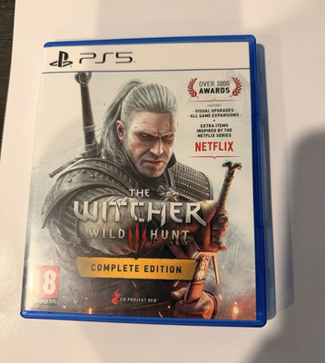 CD Projekt RED The Witcher 3: Wild Hunt Complete Edition PAL PEGI 18 PS5