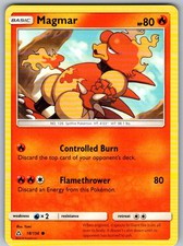 POKÉMON TCG MAGMAR 18/156 COMMON ULTRA PRISM LIGHTLY PLAYED
