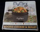 MyMini Noodle Cooker & Skillet 5" NonStick 260W Compact Dorm Travel Cooker Black — photo 1