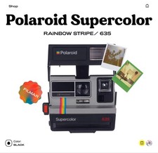 Polaroid 600 type, Polaroid Supercolor 635CL Vintage Instant Camera  Polaroid