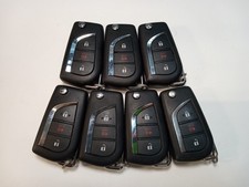 Lot Of 7 Oem Toyota Flip Key Fob Remotes Gq4-73t 3 Buttons Lot Of 7 Oem Toyota Flip Key Fob Remotes Gq4-73t 3 Buttons