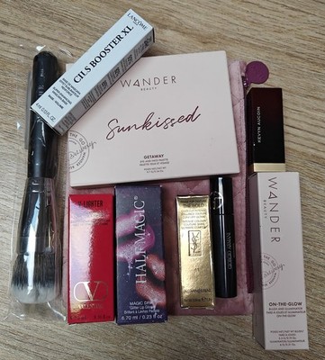 Beauty Bundle Feat: YSL, Wander, Lancome, G.Armani,Half Magic, Morphe, Valentino