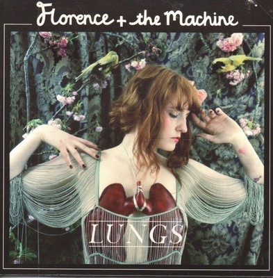 Florence and the Machine Lungs CDr Europe Universal 2009 official cdr promo in