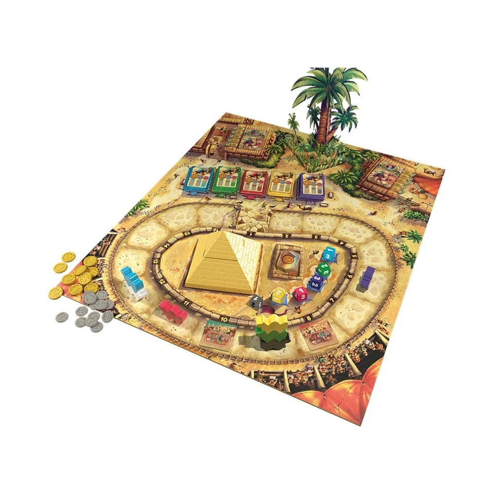 Asmodee Camel Up Grundspiel Familienspiel Strategiespiel Brettspiel ab 8 Jahre - Bild 3 von 3
