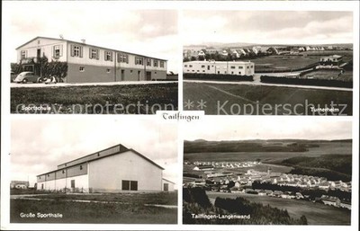 Tailfingen Albstadt Sportschule Turnerheim Grosse Sporthalle Langenwand 