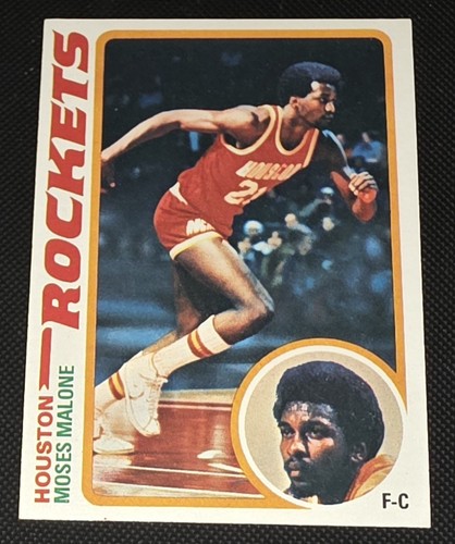 Moses Malone #38 1978 Topps card