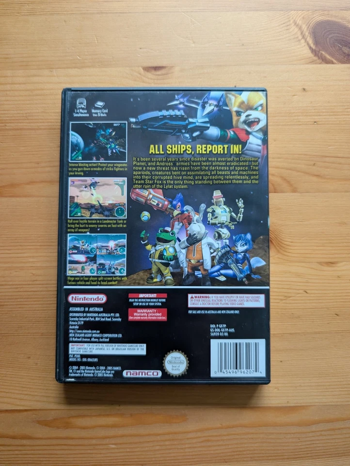 Starfox Assault – Nintendo GameCube – PAL AUS – Complete – Tested & Working! - Image 2 of 4