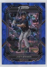 2023 Panini Prizm Blue Ice Prizm Joey Wiemer #107 0i4k