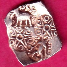 "rare" Ancient Punch Marked Coinage from Godavari Valley Vidarbha Region #Z95