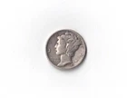 1945-D Mercury Dime, FINE