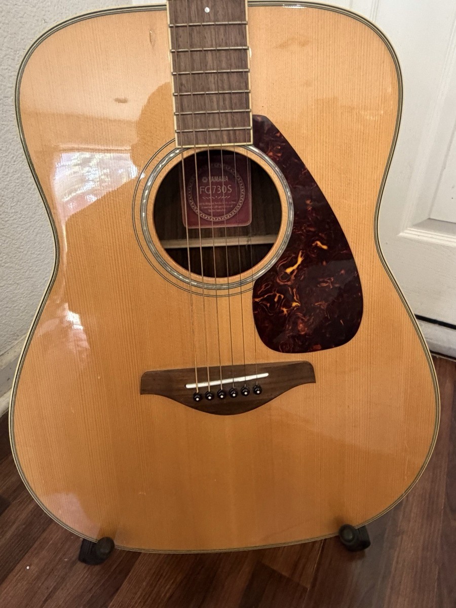 Yamaha FG730S Red Label Acoustic Guitar Very Clean Amazing Sound