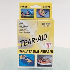 Tear-Aid Vinyl Inflatable Repair Kit, Yellow Box Type B for Tubes, Pool, Toys