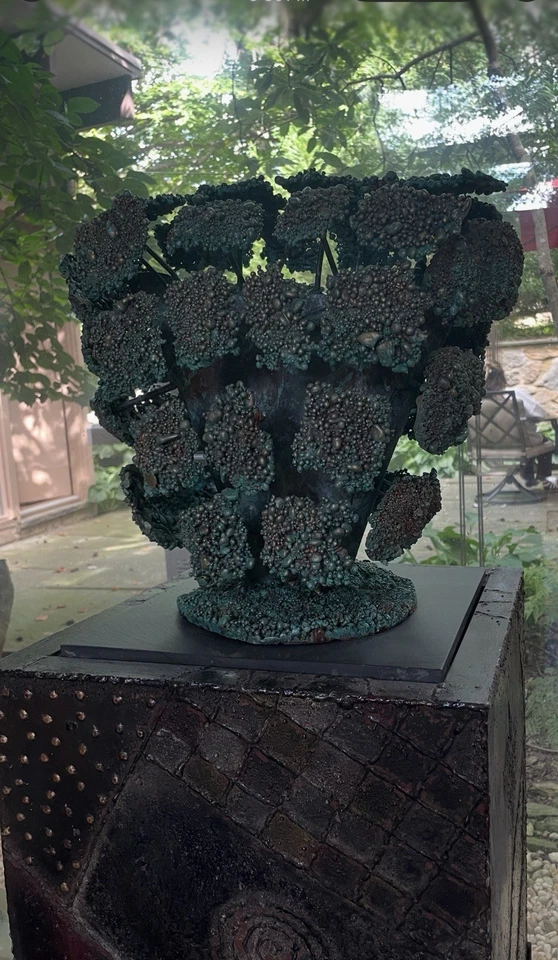 RARO Harry Bertoia Diseñado Val Bertoia Brutalista Escultura Belleza Bush 15” Foto 3 de 4