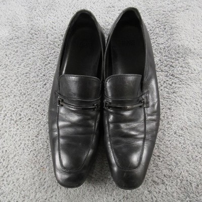Hugo Boss Shoes Mens Size 9.5 Black Leather Slip On Dress Real Rubber 50239886 | eBay Hugo Boss Shoes Mens Size 9.5 Black Leather Slip On Dress Real Rubber 50239886 | eBay