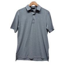 Bobby Jones Performance Collection Mens Size M Gray Short Sleeve Golf Polo Shirt