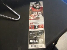 Cincinnati Bengals vs Atlanta Falcons (8-8-2013) Football Game Ticket Stub