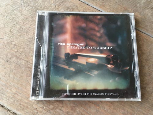 643773122625 Rita Springer Created to Worship Live Anaheim Vineyard Audio CD - Picture 2 of 4