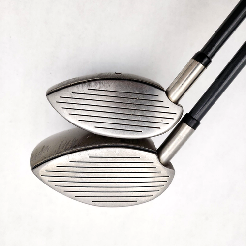 Wilson Invex BiMetal Driver & 5 Wood Set RH Firestick 2.8 (Dent in Driver Crown) - Picture 3 of 14