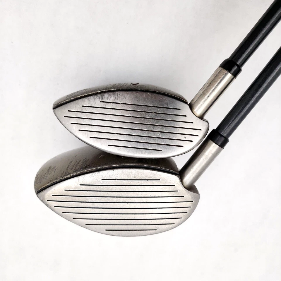 Wilson Invex BiMetal Driver & 5 Wood Set RH Firestick 2.8 (Dent in Driver Crown) - Image 3 of 4