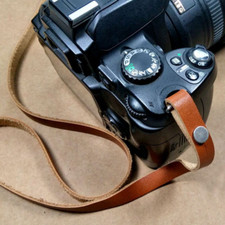 Genuine Leather Handmade Binocular DC Camera Shoulder Neck Case Strap Sling USA