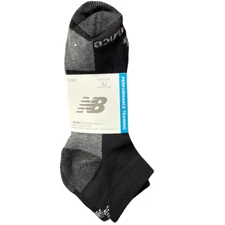 NEW BALANCE N832-____ - Adult's 3 or 6 Pairs Quarter Polyester Training Socks