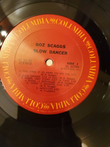 BOZ SCAGGS - Slow Dancer - Vinyl LP  - Picture 9 of 10