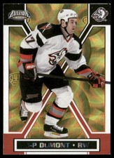 J.P. Dumont 2002-03 Pacific Exclusive Gold #18 - Buffalo Sabres