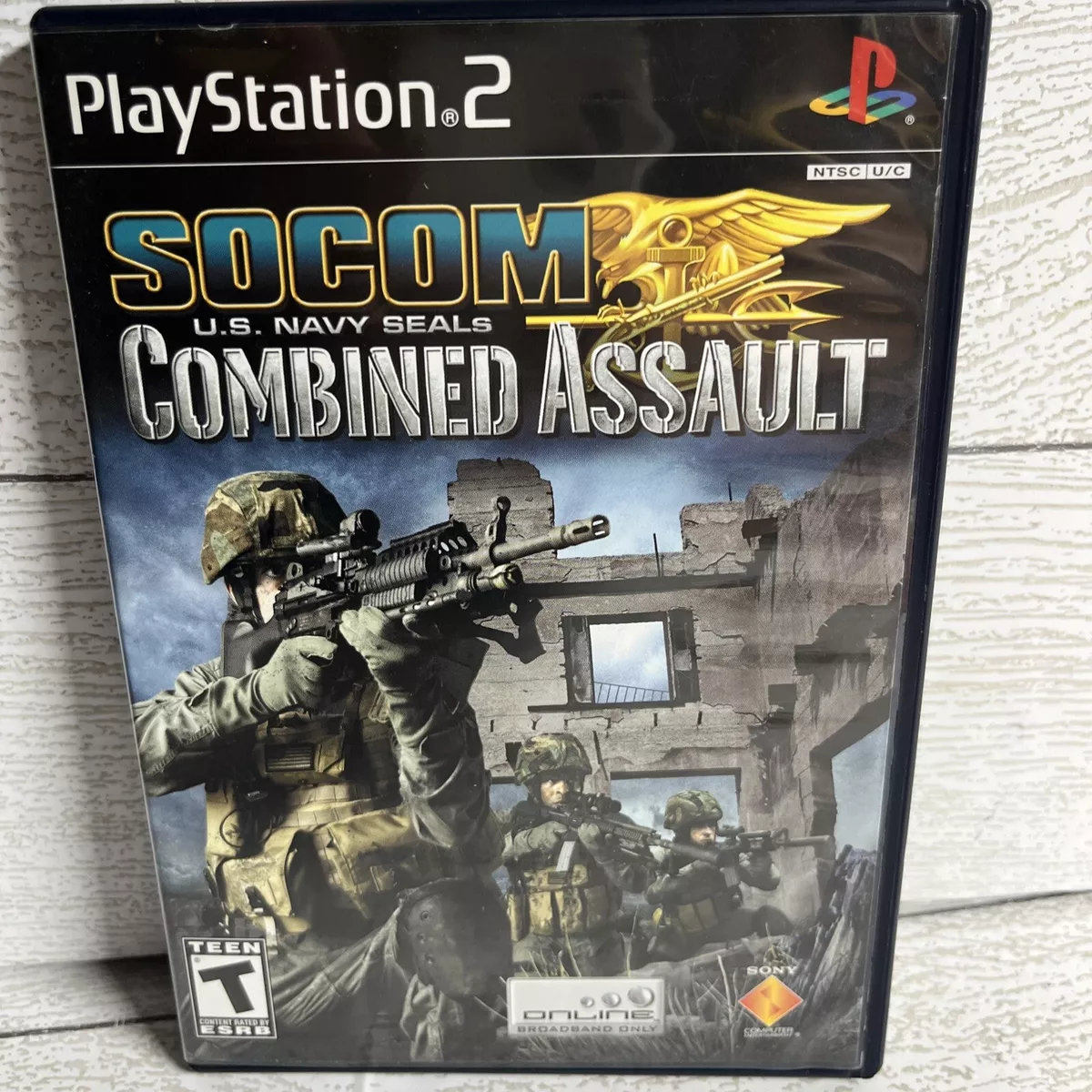 SOCOM US Navy SEALs Combined Assault Sony PlayStation 2 2006