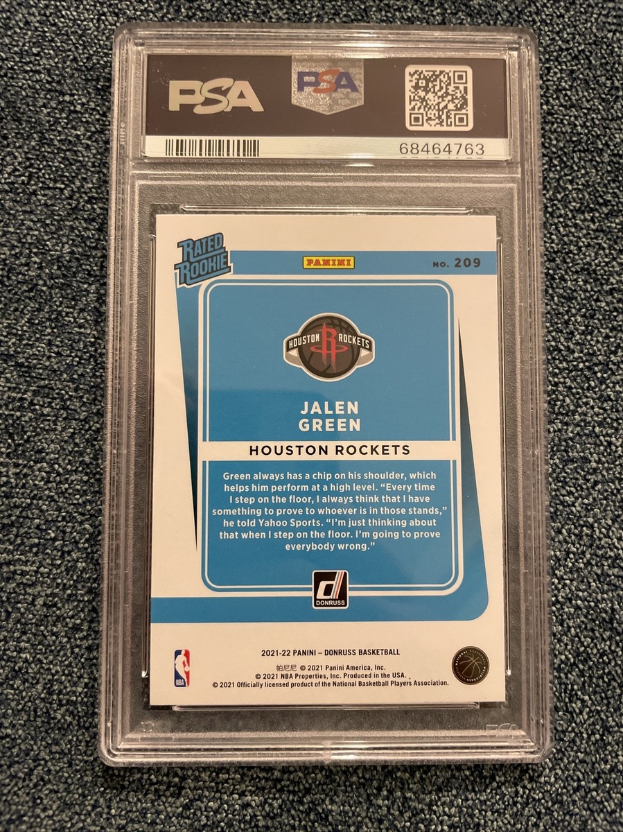 その他 21-22 Donruss choice Jalen green PSA 10 2021-22 Donruss #209 Jalen Green Choice PSA 10 | eBay