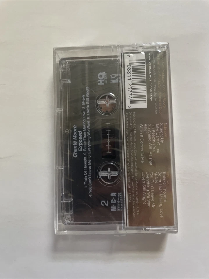 Chante Moore - Exposed - Cassette - Sealed *Cracked Case - Image 2 of 4
