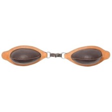 Western Natural Leather Softy Pair of Bucking Roll with Steel Dees .