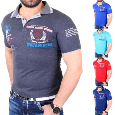 Reslad Poloshirt Herren Club Polo T-Shirt Authentic Look Männer RS-1308 SALE