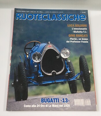 RUOTECLASSICHE 7/1995 BUGATTI 13 - GIULIETTA SZ - NORTON COMMANDO