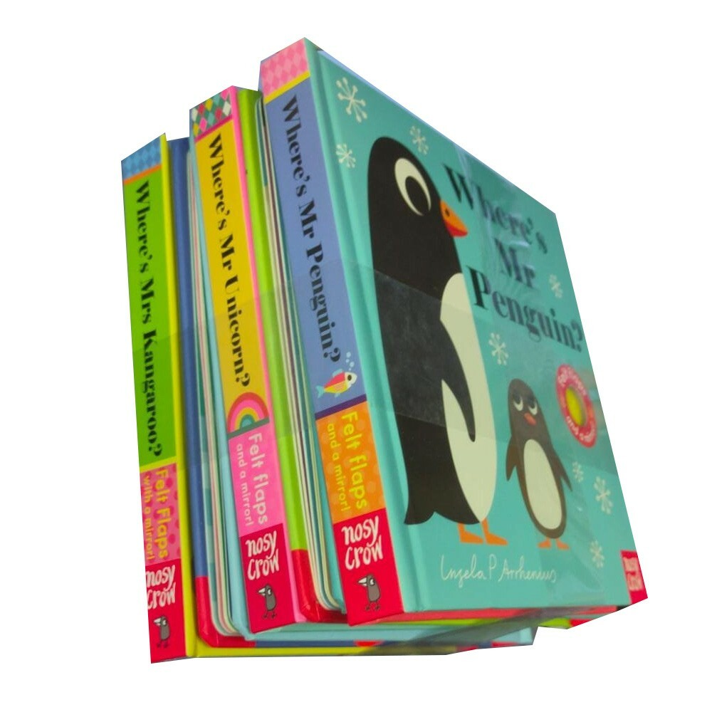 Where's Mr Penguin,Where's Mr Unicorn And Where's Mr Kangaroo 3 Books Set PB NEW