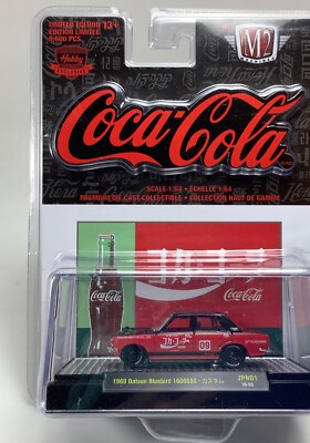 M2 Machines 1969 Datsun Bluebird 1600SSS Coca-Cola JPN01 18